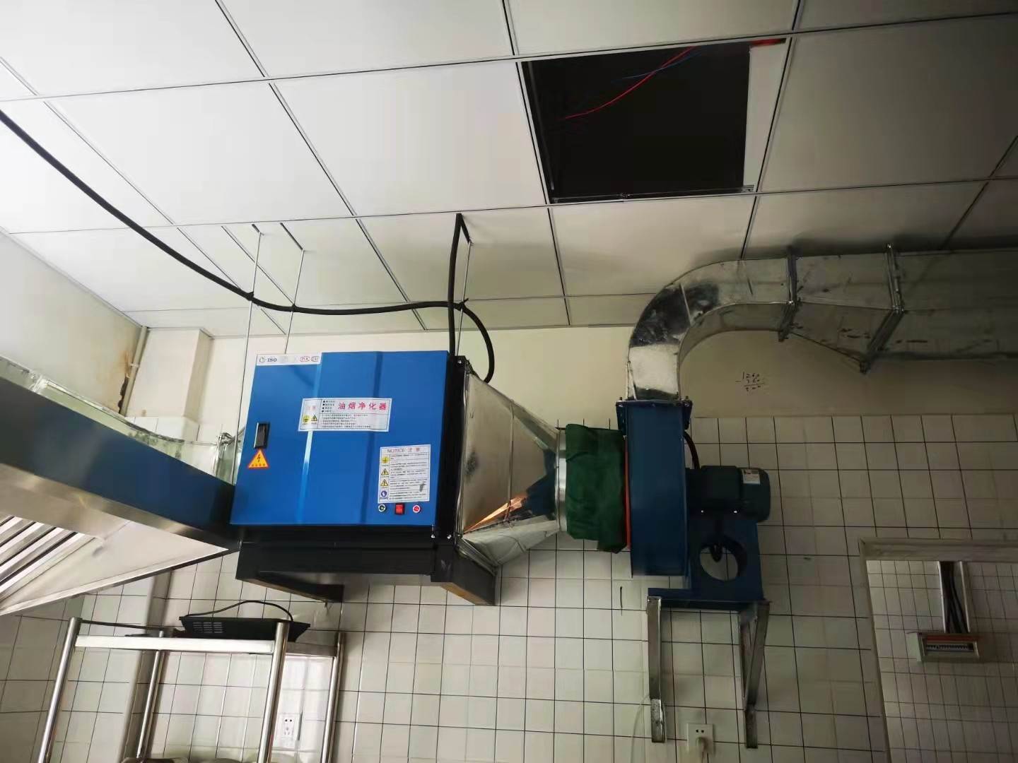 上海山优油烟净化器 厨房高效净烟与酒馆排烟专家
